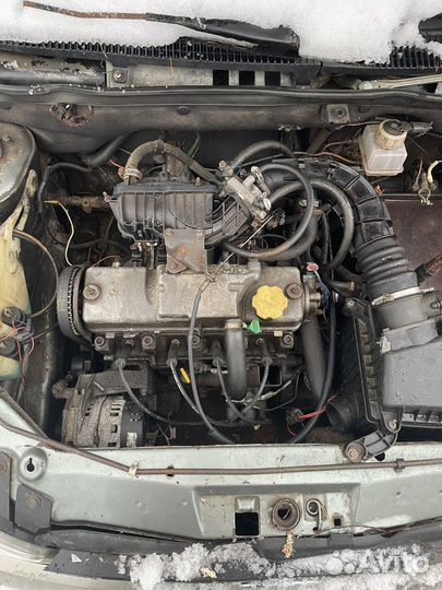 LADA Kalina 1119 Двигатель в обвесе