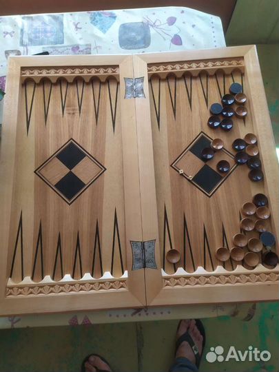 Нарды ручной работы резные
