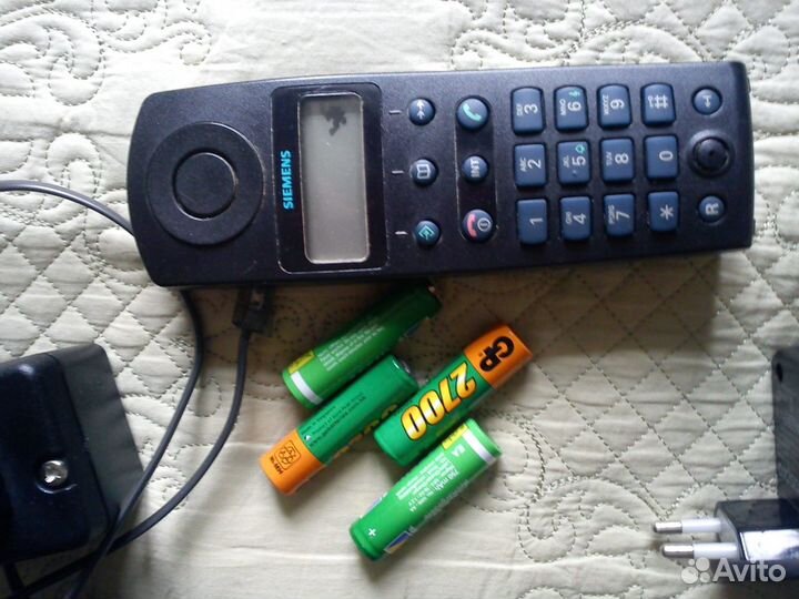 Радиотелефон Siemens Gigaset 3010+доп.трубка б/у