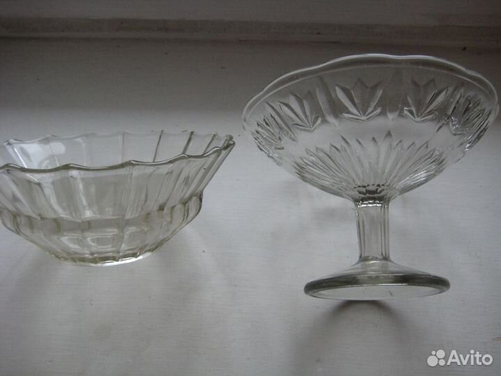 Фруктовницы стекло СССР