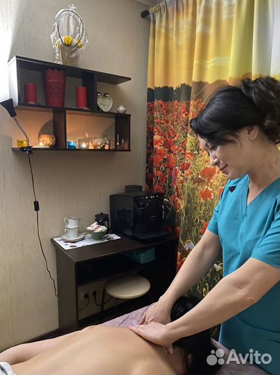 Услуги массажа на дому(м.Молодежная)