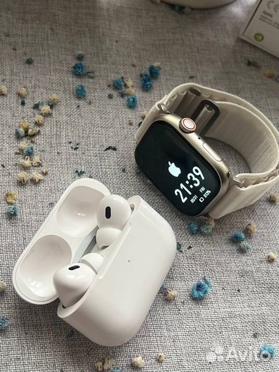 Apple Watch + AirPods