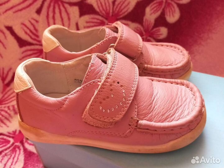 Мокасины для девочки