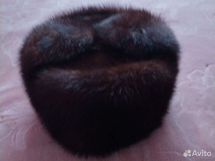 Норковая шапка мужская 56 -58