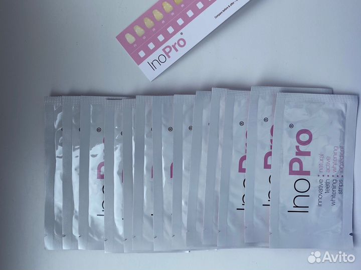 Отбеливающие полоски для зубов InoPro