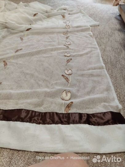 Тюль 288 высота