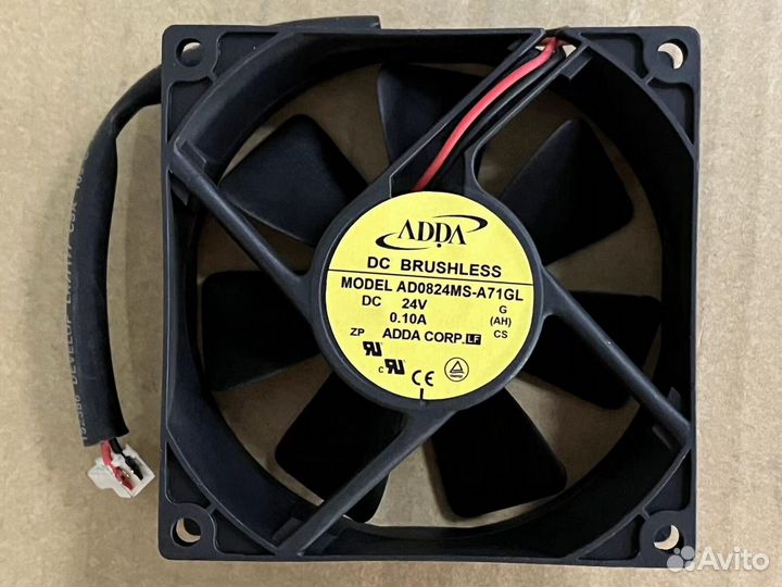 Вентилятор adda AD0824MS-A71GL DC24V 8cм