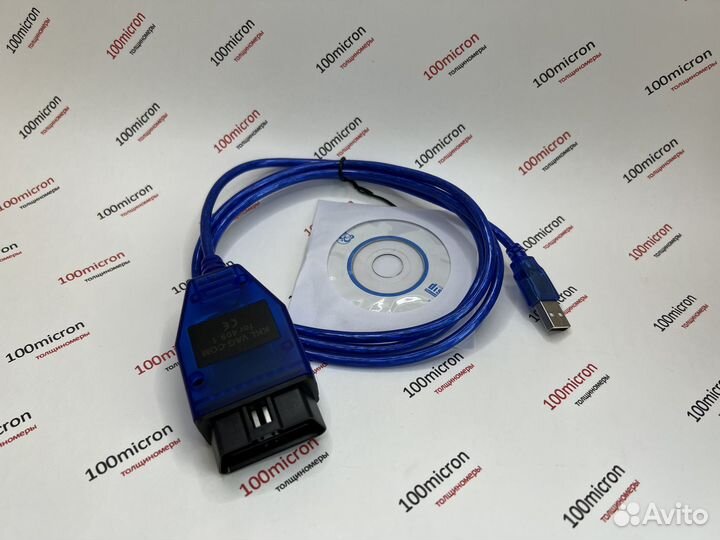 Кабель сканер VAG COM KKL 409.1 чип ft232rl