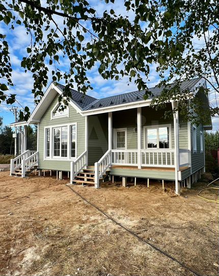 Дом 110 м² на участке 10 сот.