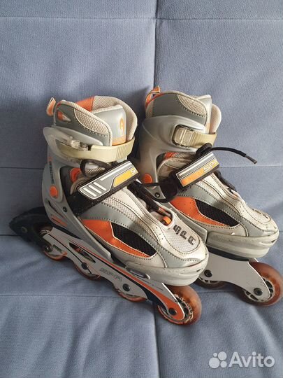 Ролики детские раздвижные, р.34-38