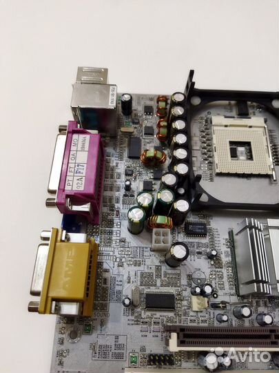 Материнская плата на 478 (редкая, 