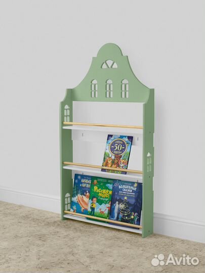 Стеллаж детский для книг 