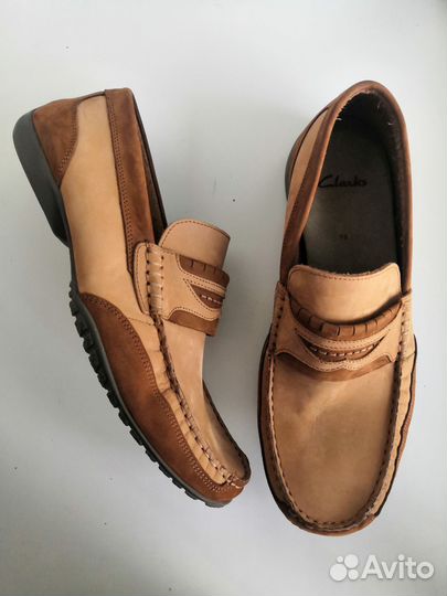 Мокасины мужские clarks 44