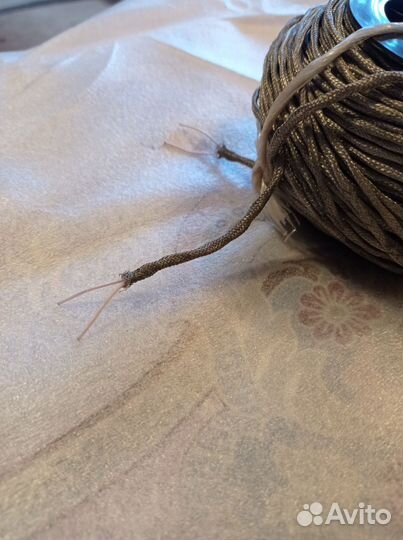 Провод экранированный медный двухжильный