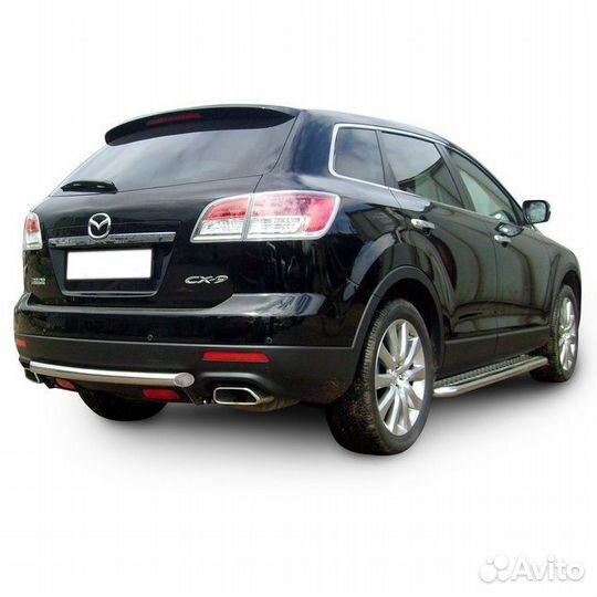 Защита заднего бампера Mazda CX-9 (2007)