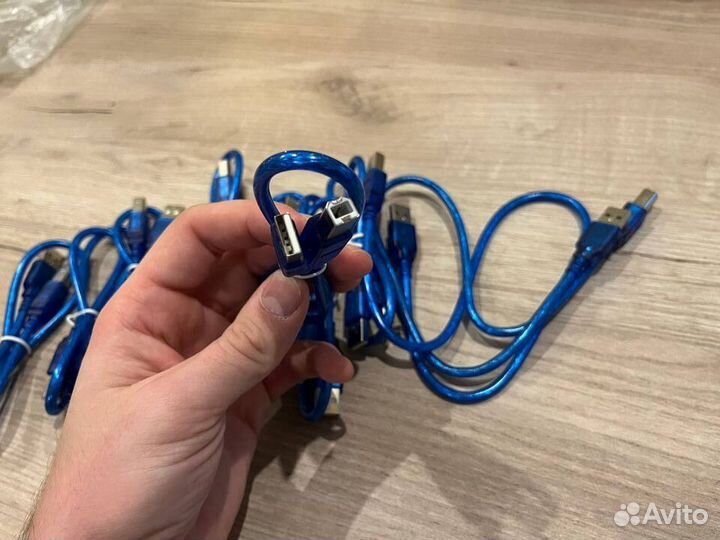 Кабель USB 2.0 Type-A на USB 2.0 Type-B 50см