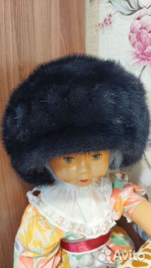 Шапка норковая женская