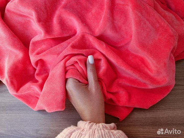 Хлопковый велюр