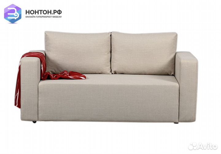 Диван еврокнижка Плей бежевый