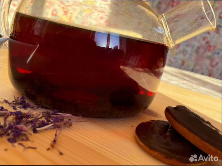 Иван-чай 1 кг сделан в 2023 году, чистый состав