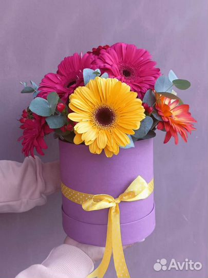 Букеты и композиции из гербер