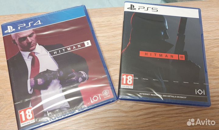 Лот.Hitman 1,2,3. Ps4,ps5. Новые.лотом.сборник