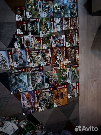 Lego ninjago, nexo knights,и мелкие серии