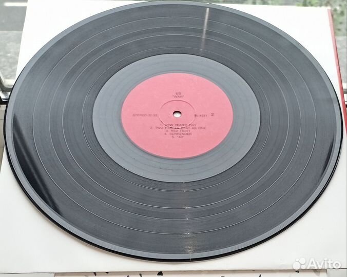 Виниловая пластинка U2 WAR