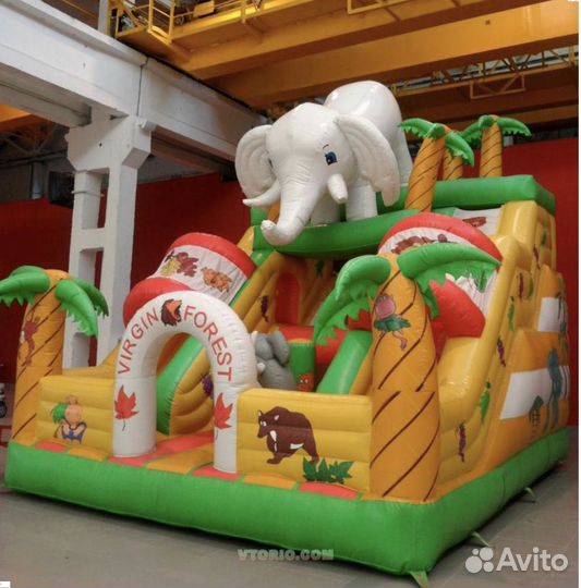 Надувной батут Сафари