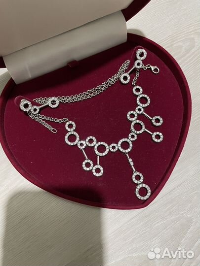 Набор комплект колье+серьги