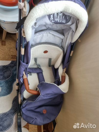 Санки коляска nika