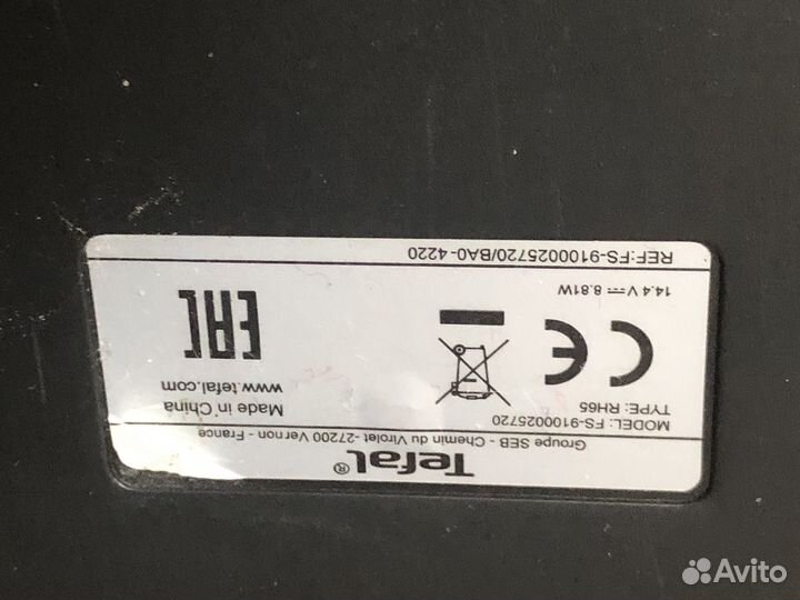 Пылесос Tefal air force light