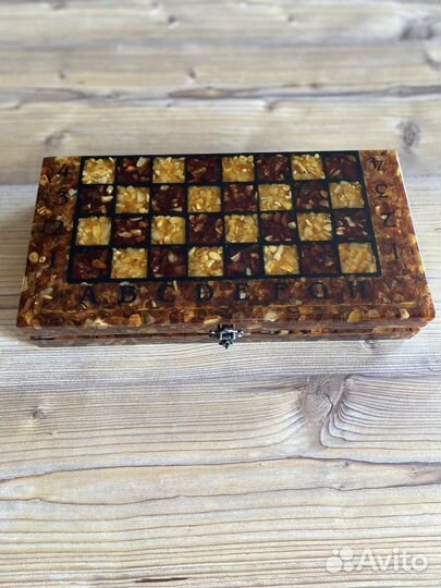 Янтарные Шахматы. Шахматы. Янтарь. 