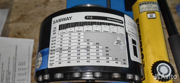 Ручной обжимной станок для рвд Samway P16HP