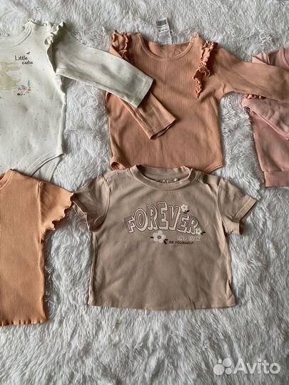 Детские вещи пакетом для девочек 68 74