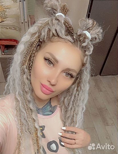 Дредолоконы и косы микс, дредокудри