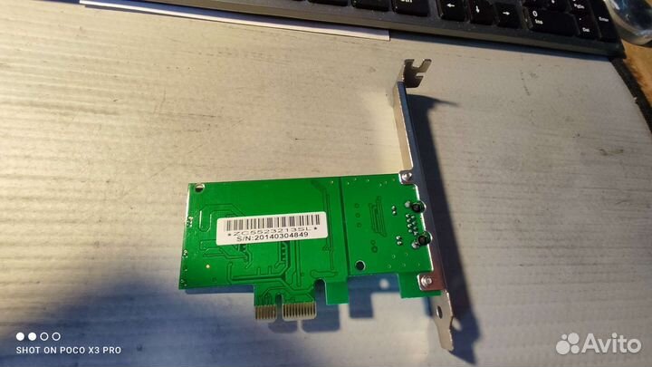 Cетевая карта pci-ex RTL8111 Gigabit