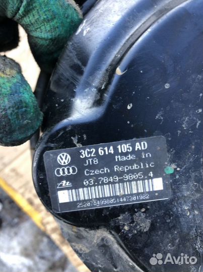 Тормозной вакуум Volkswagen Passat B6 Б6 2.0 TDI