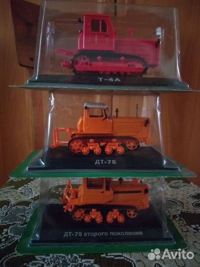 Модели из серии - Тракторы история, люди, машины