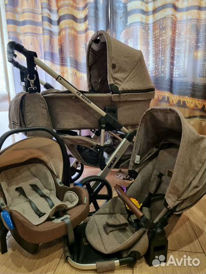 Коляска 3 в 1 ABC-Design Salsa 4 Германия