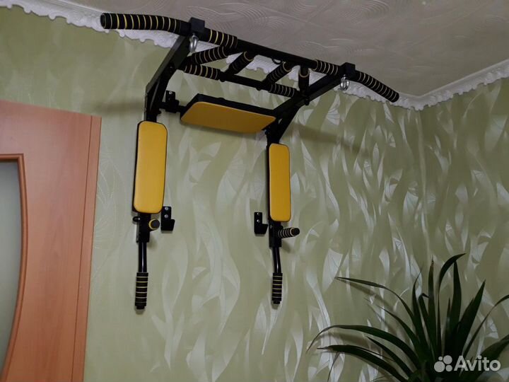 Турник 3в1 Мультихват настенный разборный