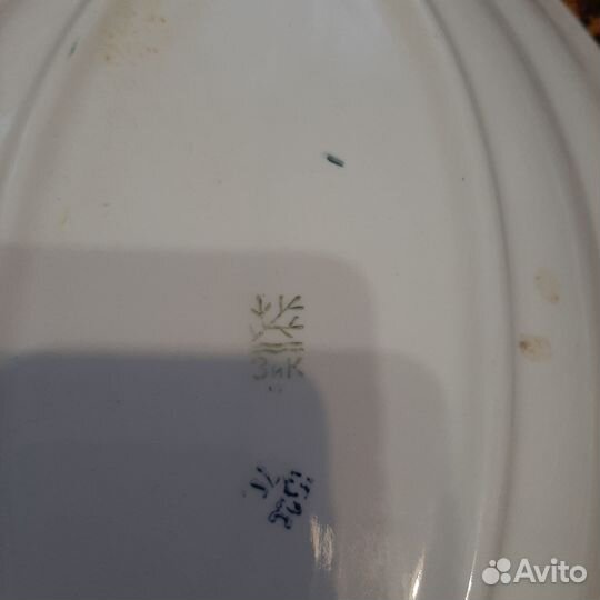 Предметы столового сервиза СССР