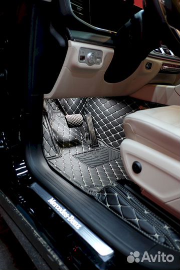 3D коврики из экокожи