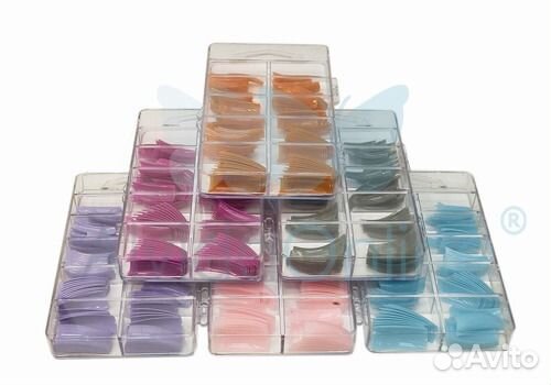 Типсы цветные 100 шт