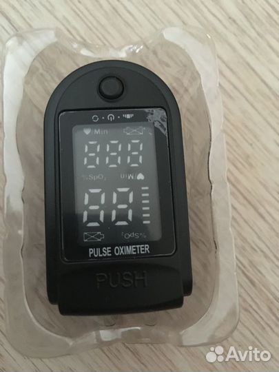 Пульсоксиметр медицинский+батарейки