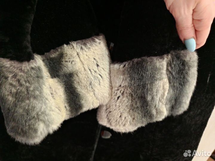 Шуба мутон 48р-р