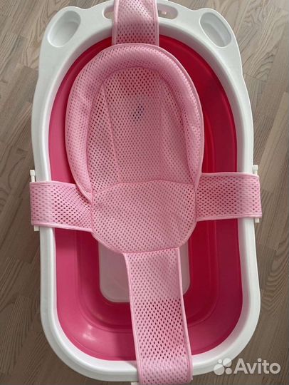 Гамак для купания малыша+новый термометрв подарок