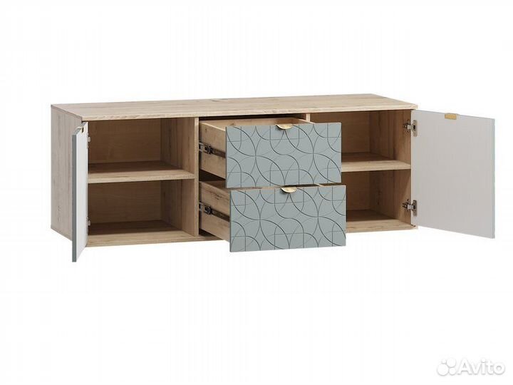 Тв-тумба Монблан-1 Lunge Mentol