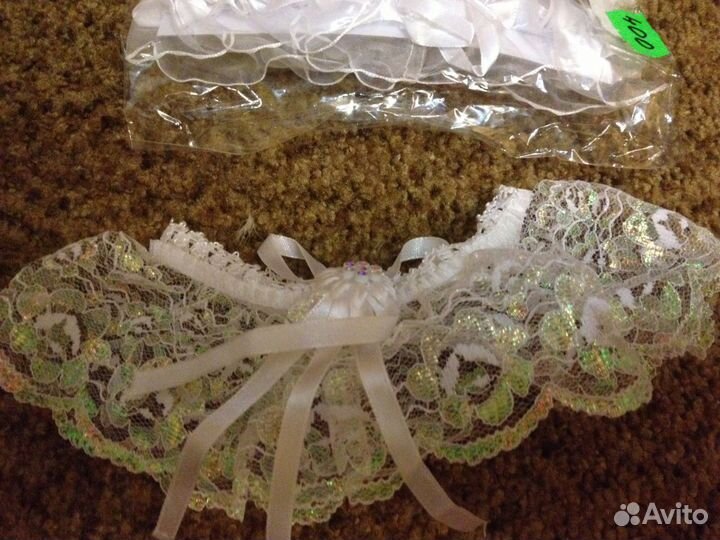 Свадебная подвязка на ножку