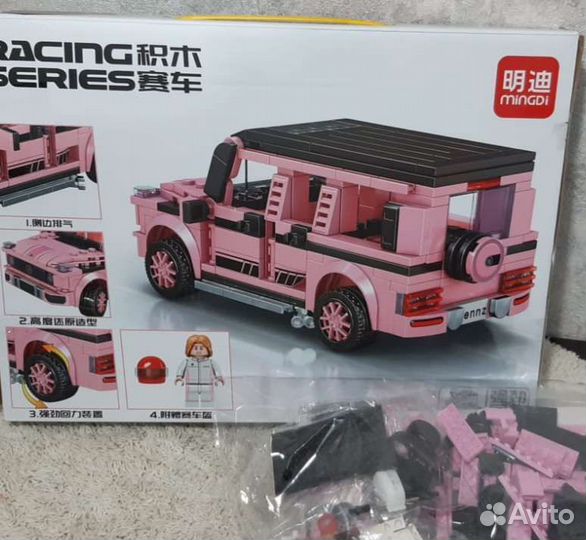 Детский конструктор машина Mini Cooper